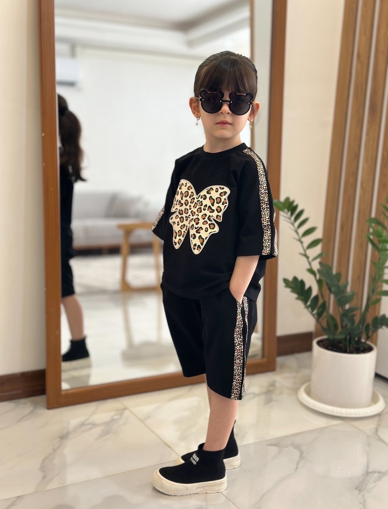 تیشرت شلوارک پروانه 701