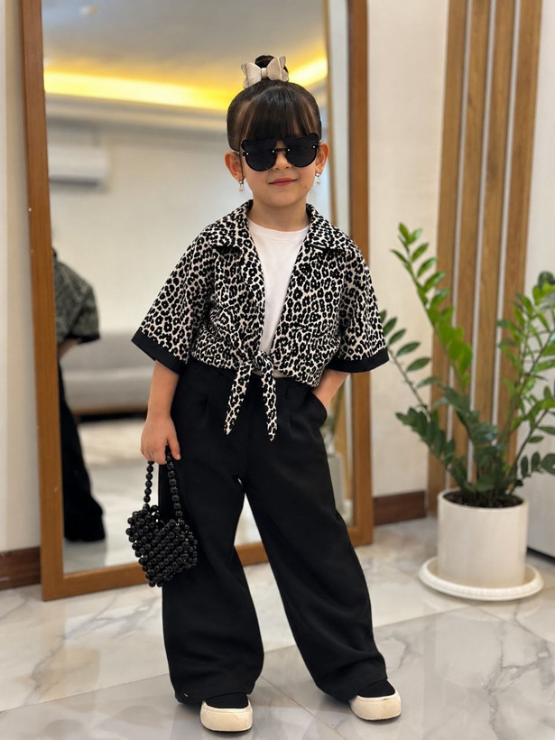 ست سه تیکه گره ای پلنگی ۷۴۹